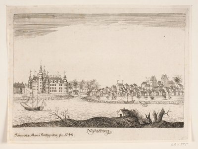 Nykøbing 城、Falster 作： Johanna Maria Pontoppidan