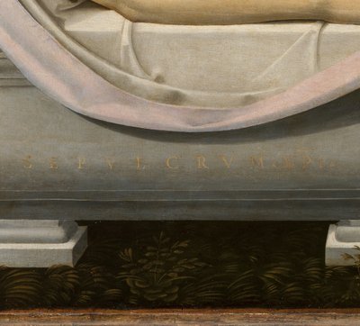 嘆き」細部、1490-1510年頃 作： Johannes (fl.16th century) Hispanus