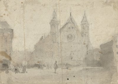 ビネンホフからのリッデルザールの眺め 作： Johannes Bosboom