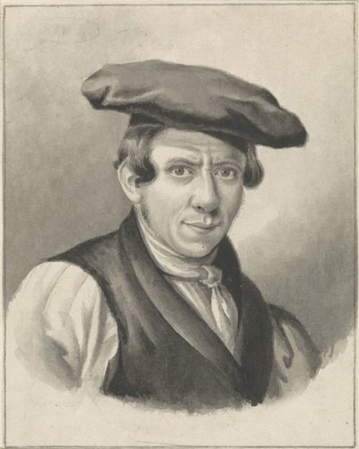 ヨハネス・ボシャマーの自画像 作： Johannes Boshamer
