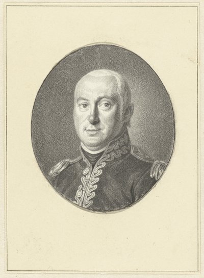 ヤン・ウィレム・デ・ウィンター提督の肖像 作： Johannes Cornelis Mertens