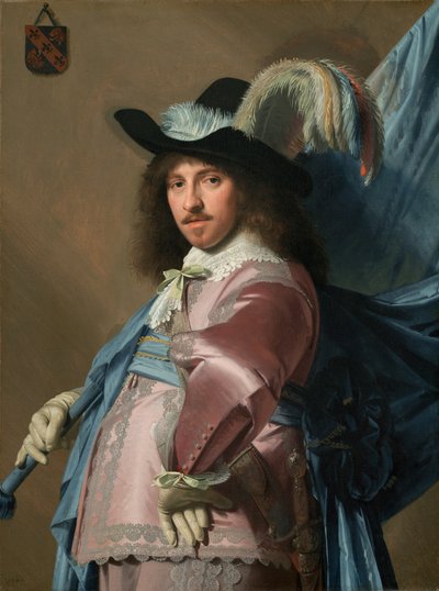 旗手としてのアンドリース・スティルテ 作： Johannes Cornelisz Verspronck
