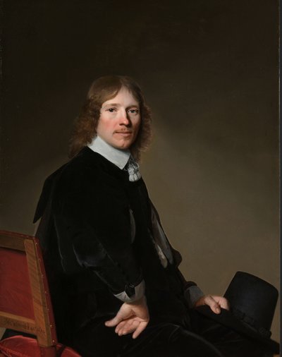 エドゥアルド・ウォリスの肖像 エドゥアルド・ウォリス (1621-1684) 作： Johannes Cornelisz. Verspronck