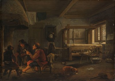 織工の工房 作： Johannes Dircksz. van Oudenrogge