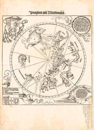南天の写真 作： Johannes; Dürer Stabius