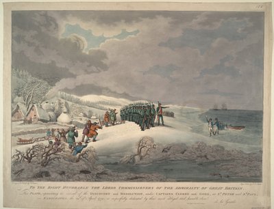 カムチャッカの東海岸での解決と発見の到着、1779 作： Johannes Eckstein