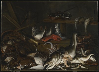 静物：魚 作： Johannes Fabritius