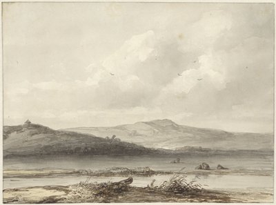 砂丘の風景 作： Johannes Franciscus Hoppenbrouwers