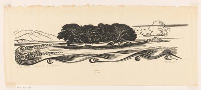 Vader Smit、Geelvink Bay、Dutch New Guinea (オブジェクトの元のタイトル) 作： Johannes Frederik Engelbert ten Klooster (signed by artist)