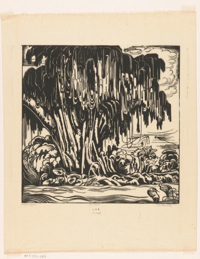 和りんぎん（オブジェの原題） 作： Johannes Frederik Engelbert ten Klooster (signed by artist)
