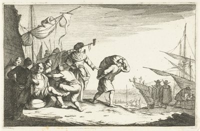 会話する商人のいる港 イタリアの港（シリーズタイトル） Aliqui Portus (シリーズタイトル) 作： Johannes Gronsveld