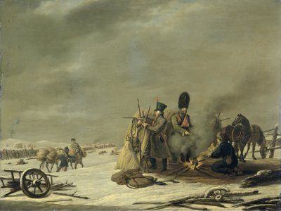 モロデクノの野営地、1812 年 12 月 3 ～ 4 日: ナポレオンのロシアからの撤退のエピソード 作： Johannes Hari (I)