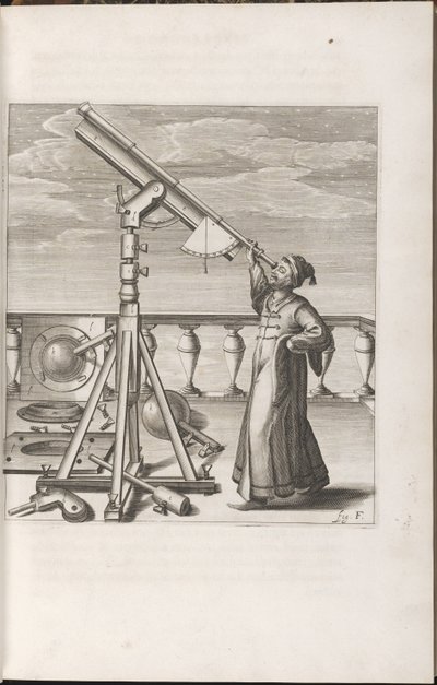 ヨハネスヘヴェリウス、セレノグラフィア、1647年 作： Johannes Hevelius