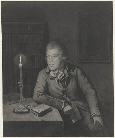 ヨハネス・ヤンソンの自画像 作： Johannes Janson