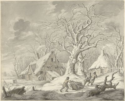 冬の風景 作： Johannes Jelgerhuis