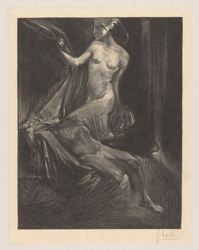 ホロフェルネスの頭と体を持つジュディス 作： Johannes Josephus Aarts (signed by artist)