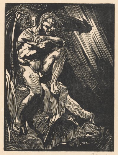 サタン 作： Johannes Josephus Aarts (signed by artist)