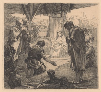 羊飼いの礼拝 作： Johannes Josephus Aarts