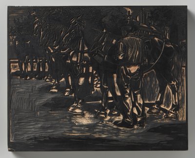 馬を持つ男 作： Johannes Josephus Aarts