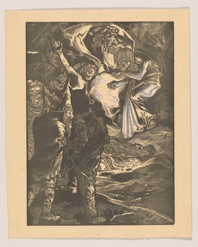 マクベスとバンクォウが三人の魔女に出会う 作： Johannes Josephus Aarts