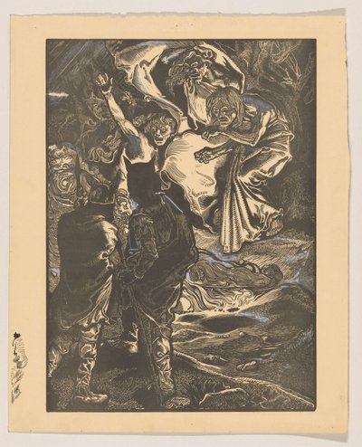 マクベスとバンクォウが三人の魔女に出会う 作： Johannes Josephus Aarts