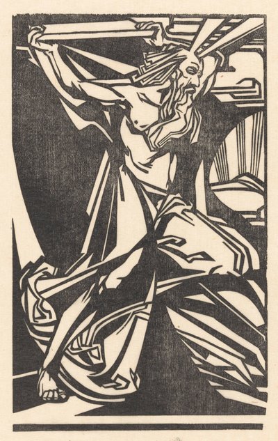 律法の表を持つモーセ 作： Johannes Josephus Aarts