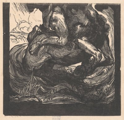 ケンタウロスの下半身 作： Johannes Josephus Aarts