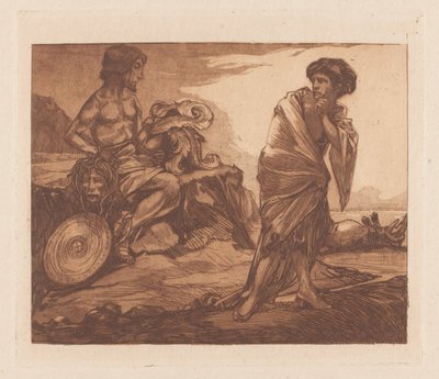 メデューサの頭を持つペルセウス 作： Johannes Josephus Aarts