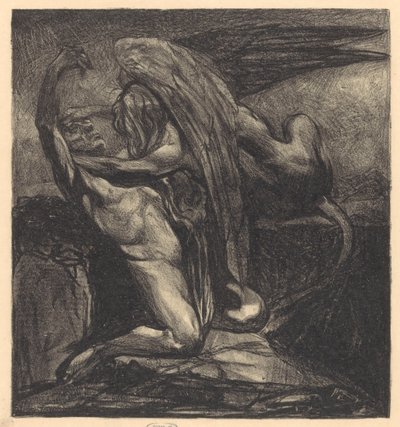 死んだ男とスフィンクス 作： Johannes Josephus Aarts