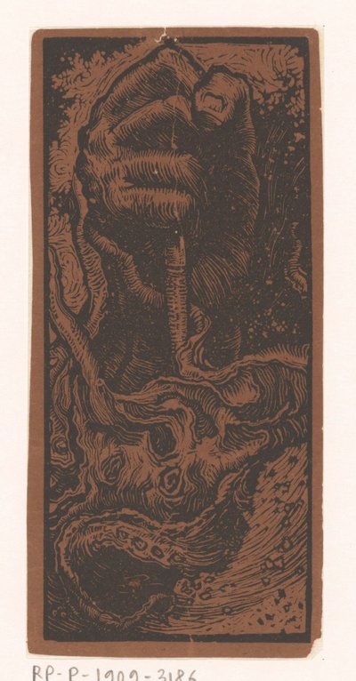 De Paradox の握りこぶしのタイトル ビネット 作： Johannes Josephus Aarts