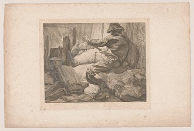 詮索好きな労働者 作： Johannes Josephus Aarts