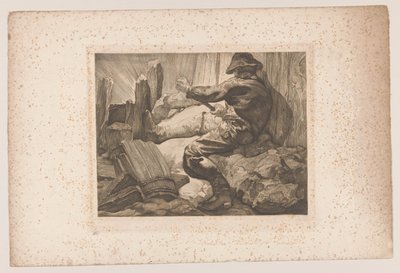 詮索好きな労働者 作： Johannes Josephus Aarts
