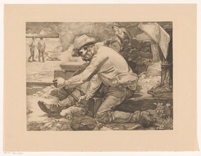 詮索好きな労働者 作： Johannes Josephus Aarts