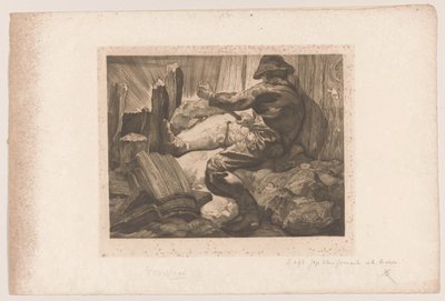 詮索好きな労働者 作： Johannes Josephus Aarts