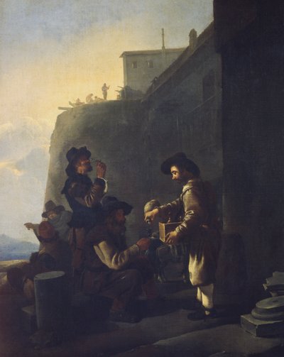 不明な画像 作： Johannes Lingelbach