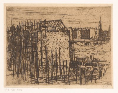 建設中の住宅 作： Johannes Löhr