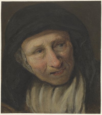 女性の頭 作： Johannes Petrus van Horstok
