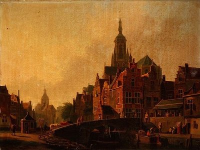 オランダの街並み 作： Johannes Rutten
