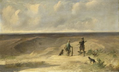 タヴェンラート、密猟者を捕まえる 作： Johannes Tavenraat
