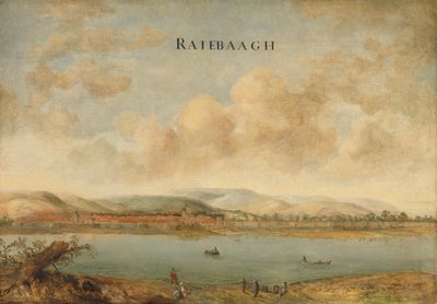 Visiapoer、インドの Raiebaagh 市のビュー 作： Johannes Vinckboons (attributed to)