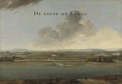 カンボジアのLawecのオランダの東インド会社トレーディングポスト、c.1662-3 作： Johannes Vinckeboons
