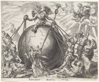 あなたの王国が来ますように 私たちの父（シリーズタイトル） 作： Johannes Wierix