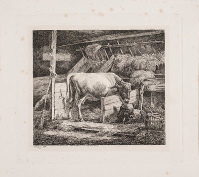 牛舎 作： Johannes Wilhelm Zillen