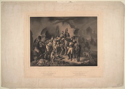 モスクワクレムリンのフランス軍、1830年 作： Johannes Woelffle