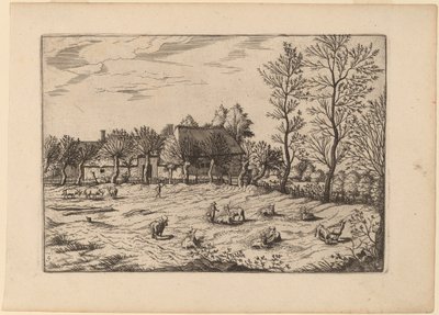 農場 作： Johannes and Lucas van Doetechum after Master of the Small Landscapes
