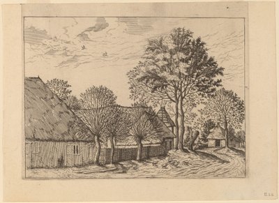 農場 作： Johannes and Lucas van Doetechum after Master of the Small Landscapes