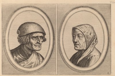 「Polite Goossen」と「Prijne Lecker-tants」 作： Johannes and Lucas van Doetechum after Pieter Bruegel the Elder