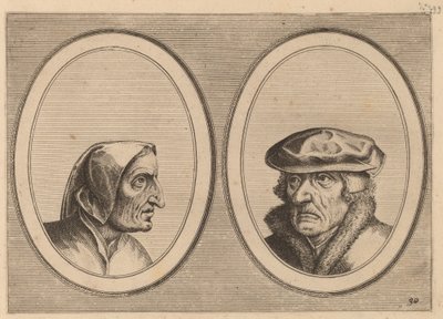 「Buyltje On-versaed」と「Waerner Alwayst-meer」 作： Johannes and Lucas van Doetechum after Pieter Bruegel the Elder