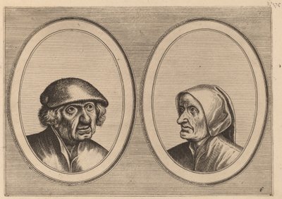 「ディルク・ドンプ」と「ゼーディゲ・ニエルジェ」 作： Johannes and Lucas van Doetechum after Pieter Bruegel the Elder