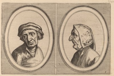 「Goelijeke Floor」と「Kinne Snavels」 作： Johannes and Lucas van Doetechum after Pieter Bruegel the Elder